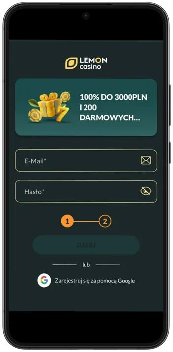 Lemon Casino Rejestracja