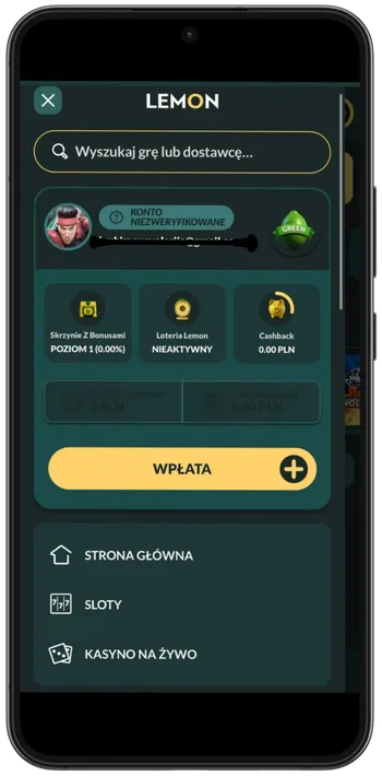 Lemon Casino promocji
